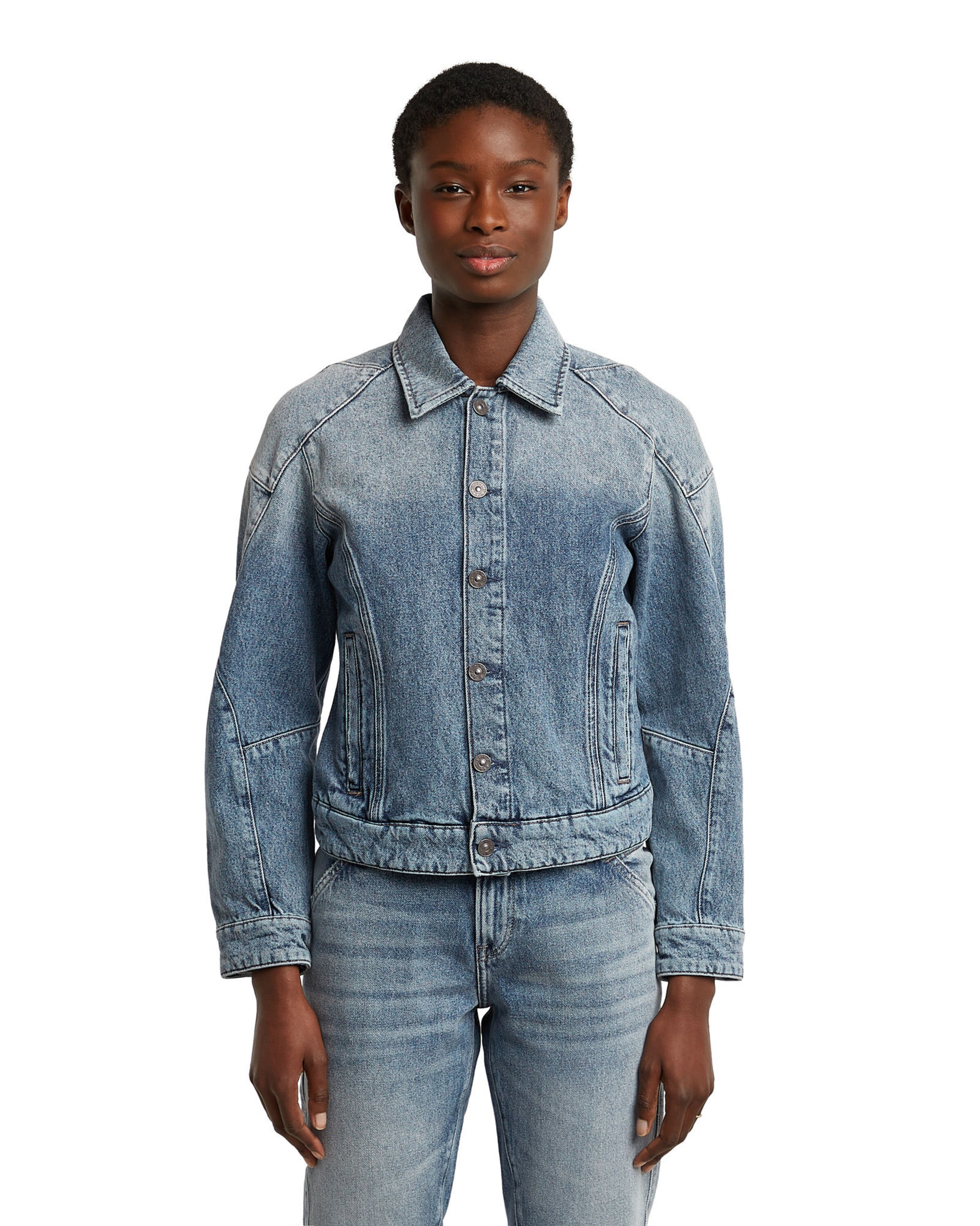 Veste mi-saison 'Kitoh' G-STAR en bleu : devant