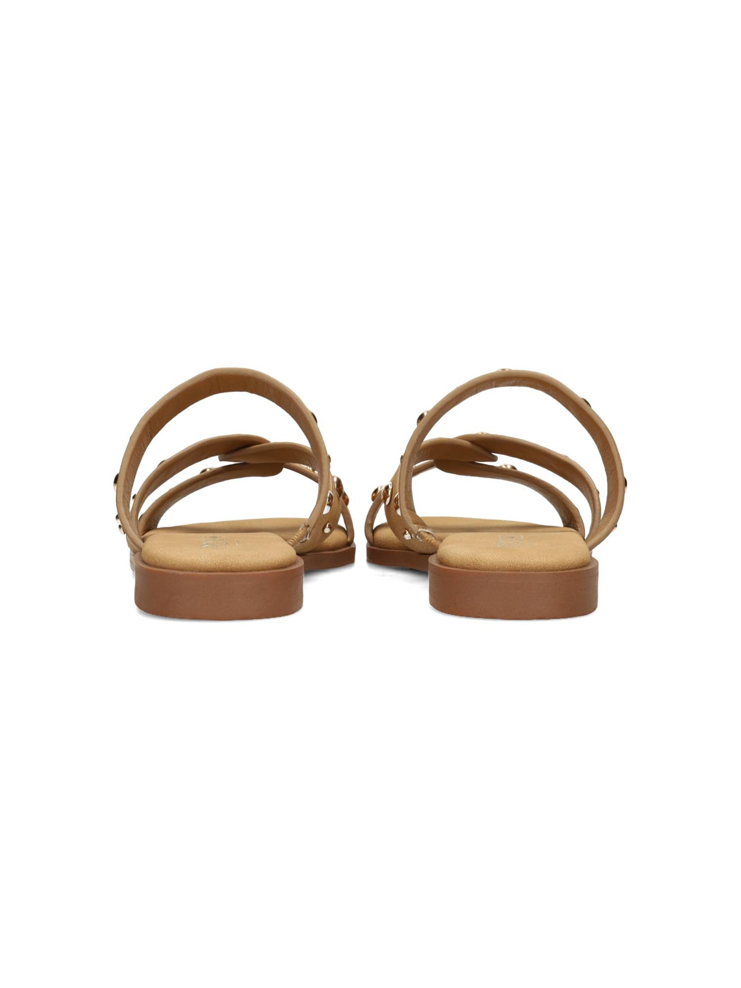 Mule ' LINDE ' POSH by Poelman en marron