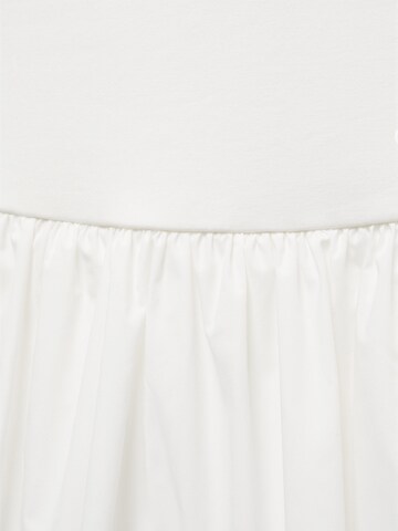 MANGO Лятна рокля 'Nube' в бяло