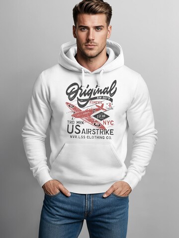 Neverless Sweatshirt 'Airstrike Spitfire' in White