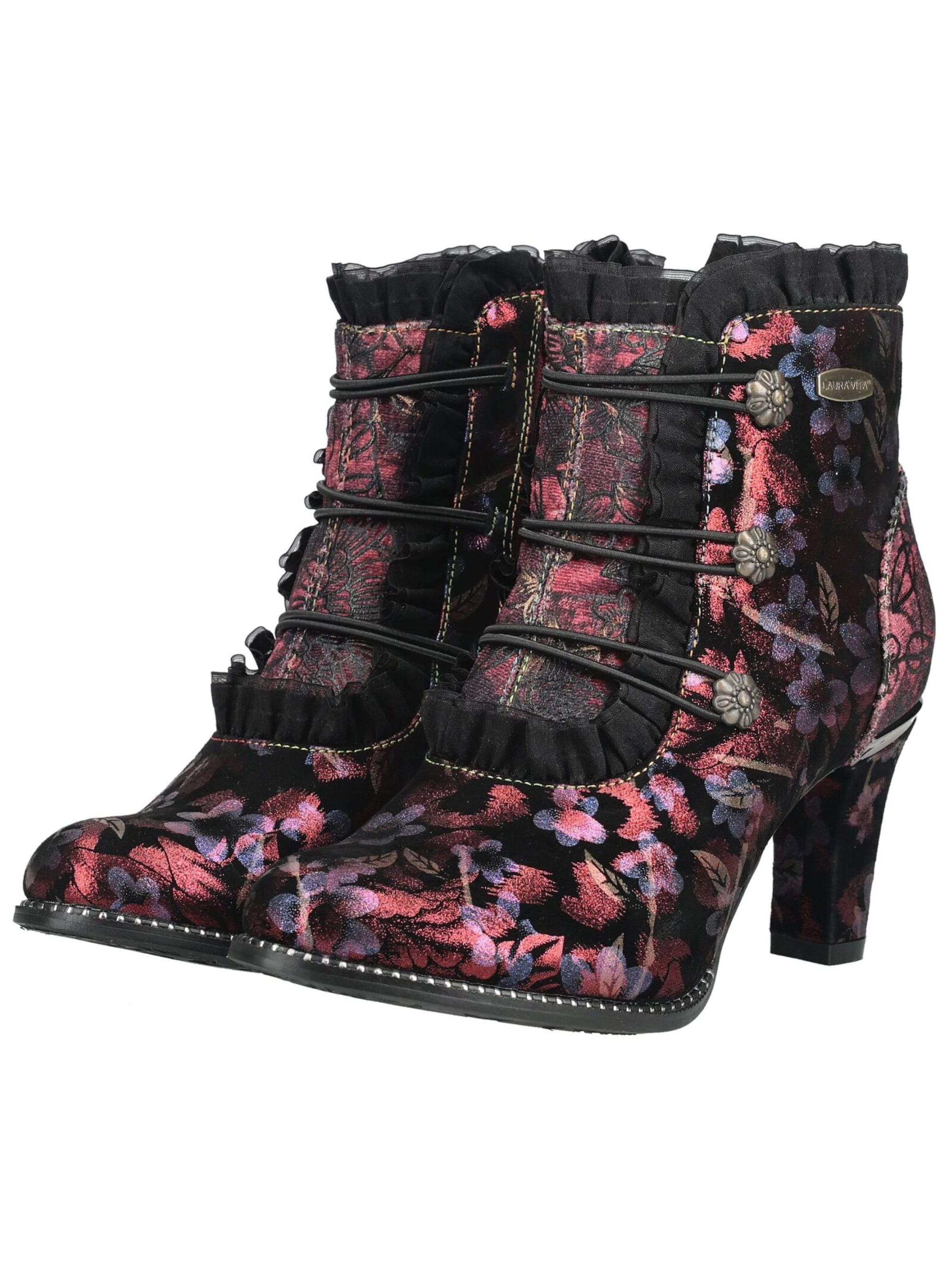 Bottines Laura Vita en rouge