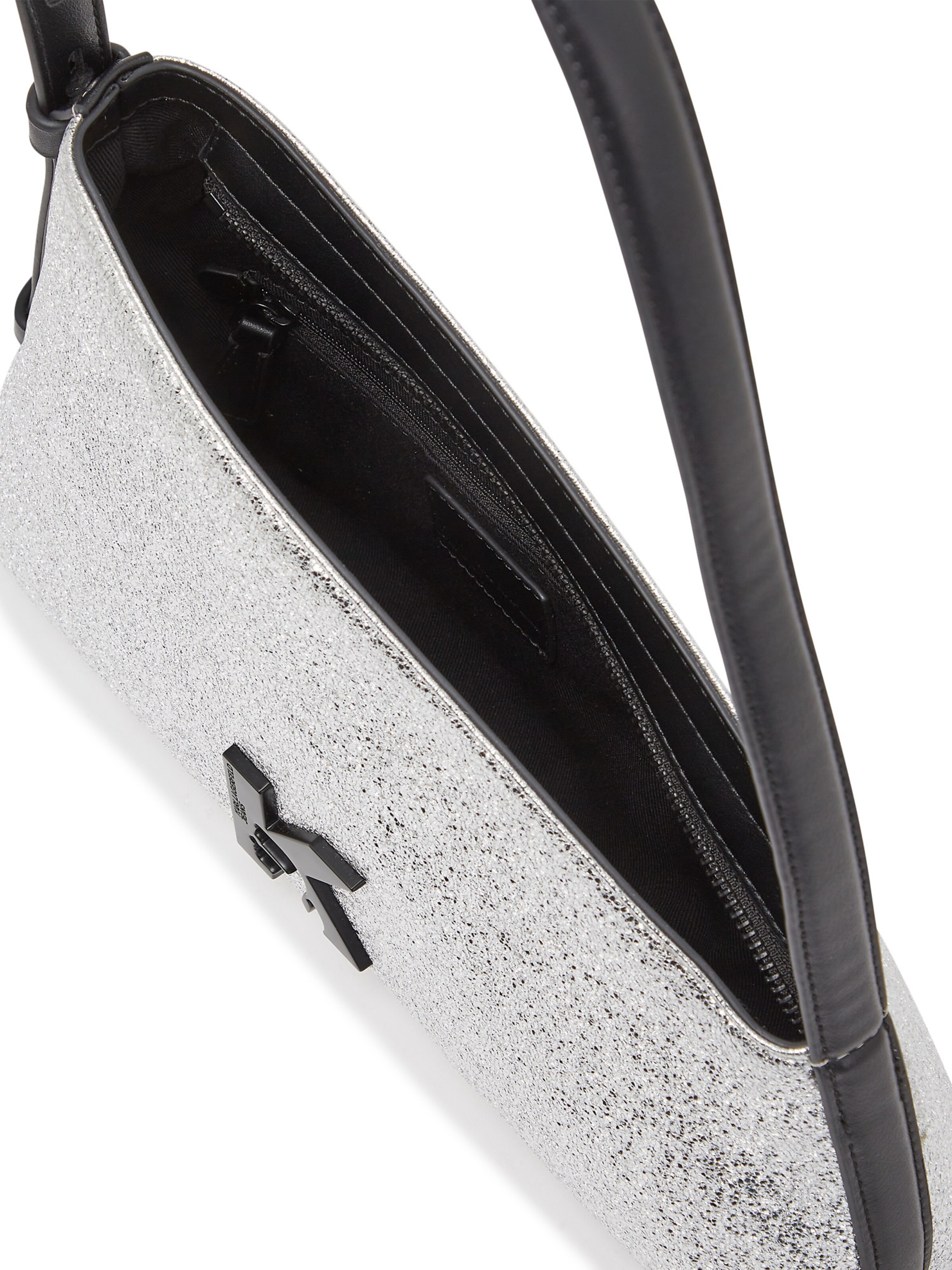 KARL LAGERFELD JEANS Чанта за през рамо в сребърно