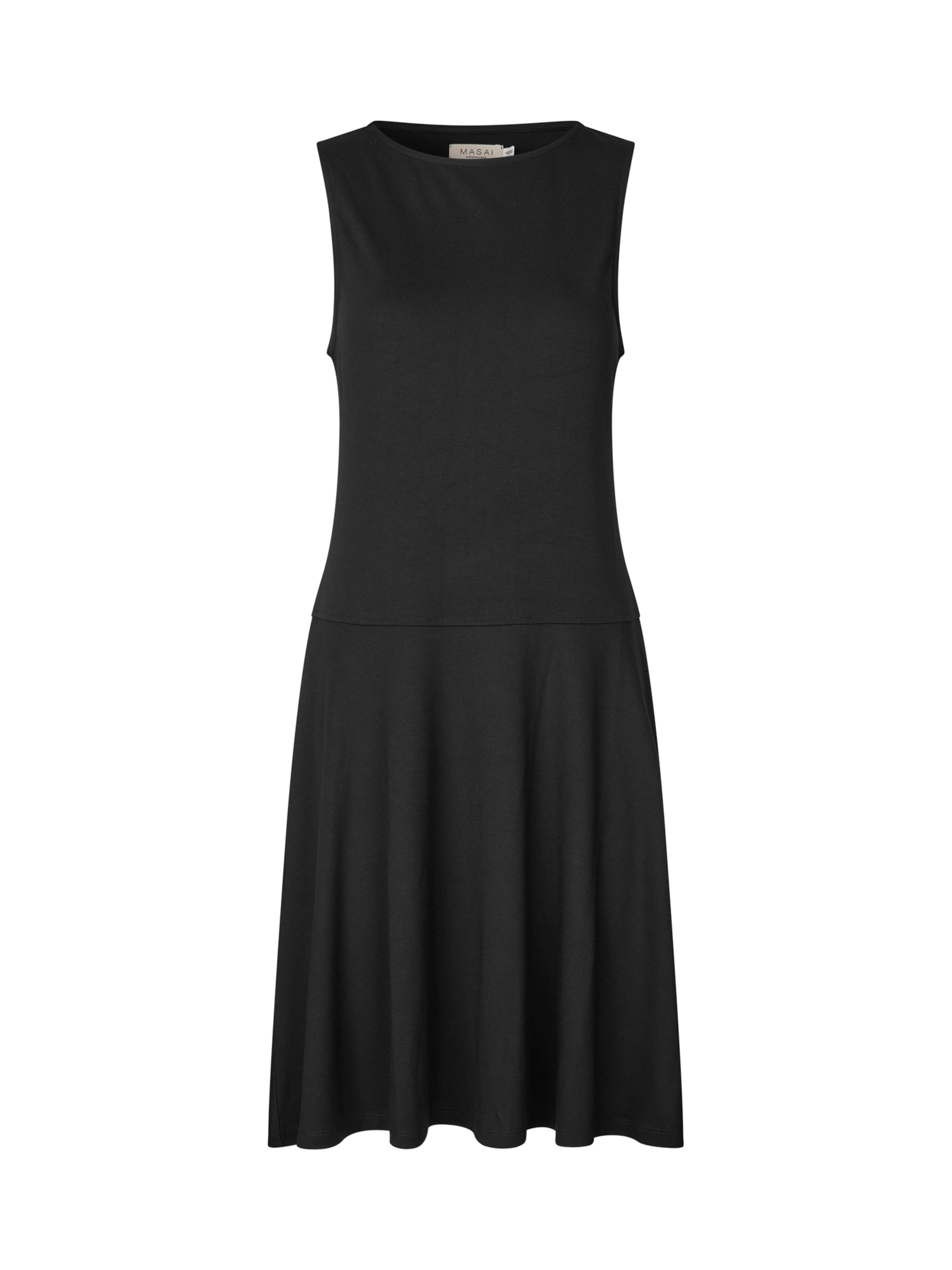 Masai Kleid 'Olcay' in Schwarz: Vorderseite