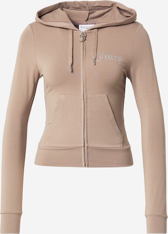 Juicy Couture Collegetakki 'OOLA' värissä harmaa: etupuoli