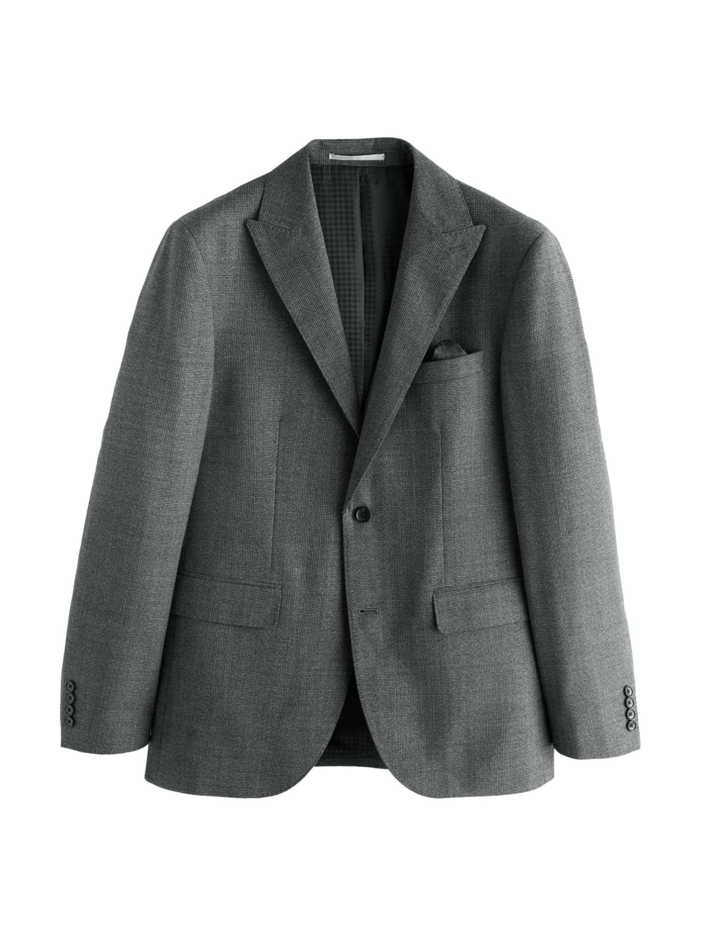 Next Veste de costume en gris / noir, Vue avec produit