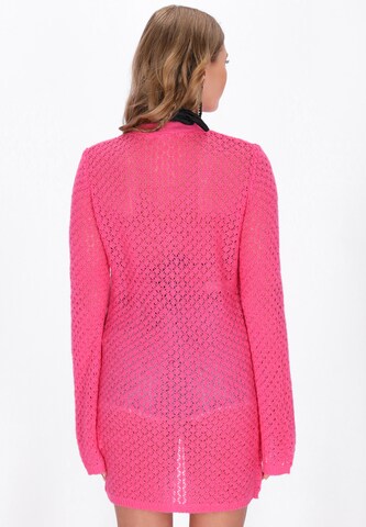 IZIA Gebreid vest in Roze