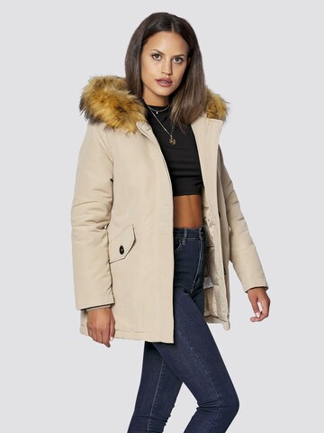 FRESHLIONS Jacke 'Holunda' in Beige: predná strana