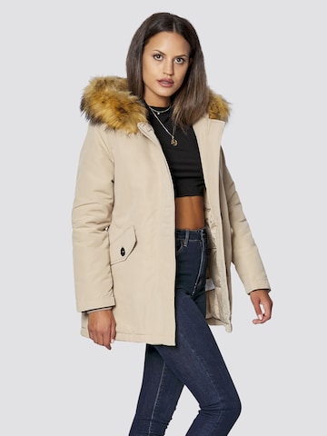 FRESHLIONS Jacke 'Holunda' in Beige: predná strana