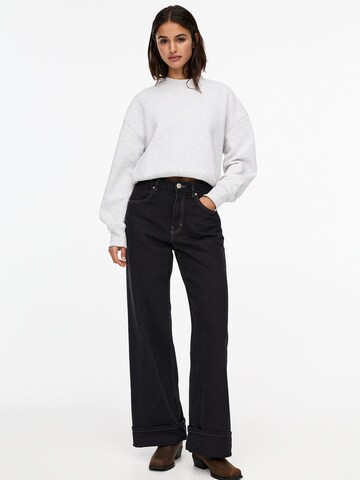Wide leg Jeans di Pull&Bear in nero