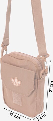 ADIDAS ORIGINALS Taška cez rameno 'Premium Essentials Festival' - Hnedá