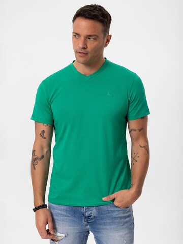 žalia Daniel Hills Marškinėliai: priekis
