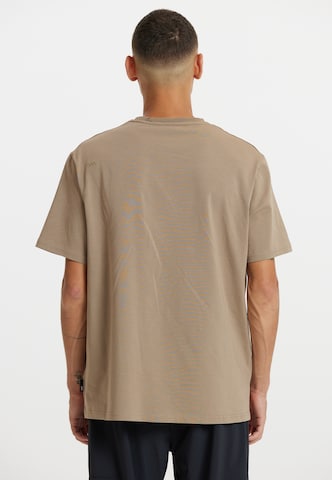 SOS T-Shirt in Braun