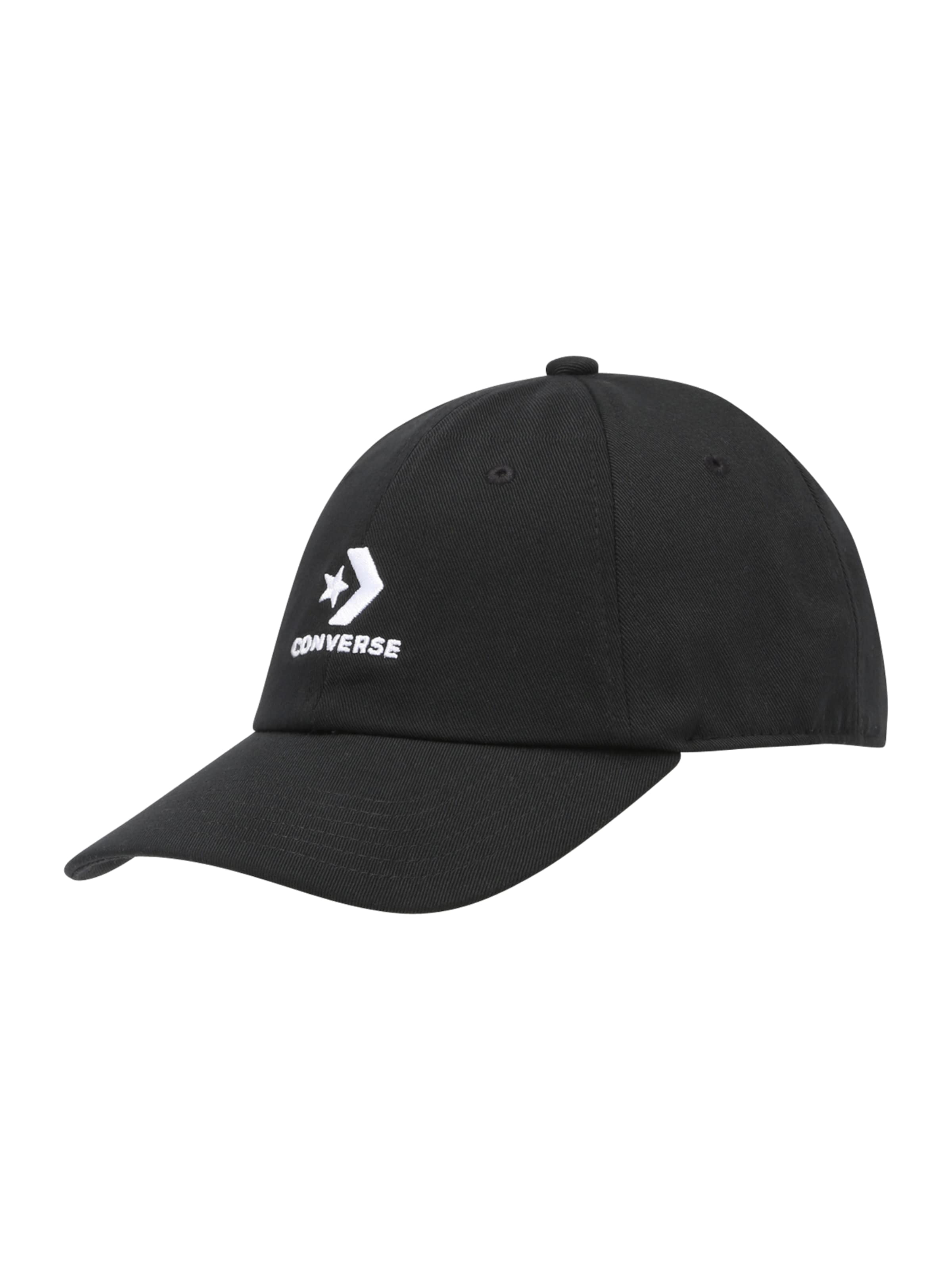 CONVERSE Kšiltovka – černá: přední strana