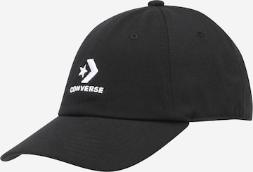 CONVERSE Cap in Black: front