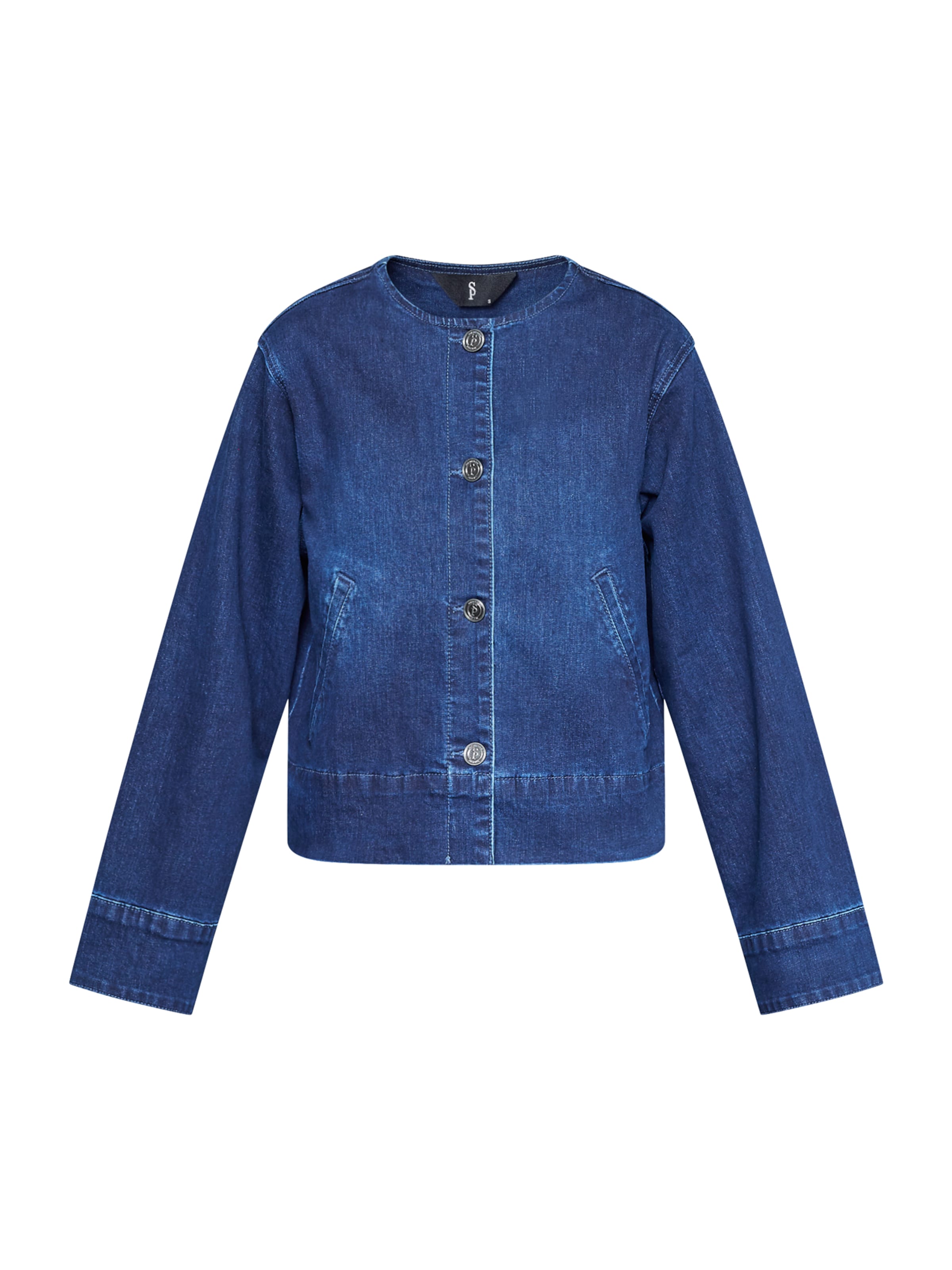 SISTERS POINT Prechodná bunda 'FEJA-JA' - Modrá: predná strana