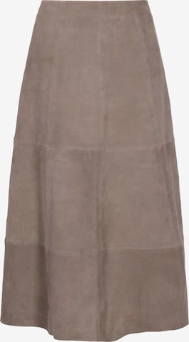 Gonna di DreiMaster Vintage in grigio: frontale