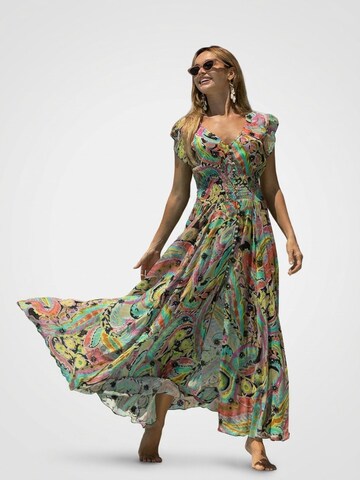 Miss June Kleid 'Absinthe'‌‌‌‌‌‌‌‌ in Mischfarben