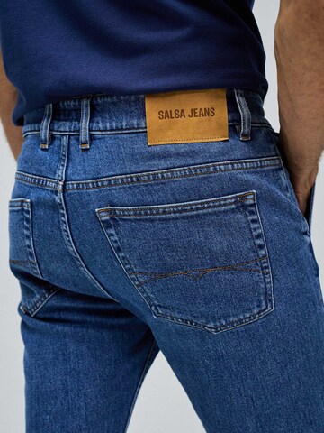Salsa Jeans Slimfit Jeans in Blauw