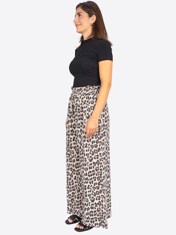 Wide Leg Pantalon 'Dani' Seasons of April en blanc