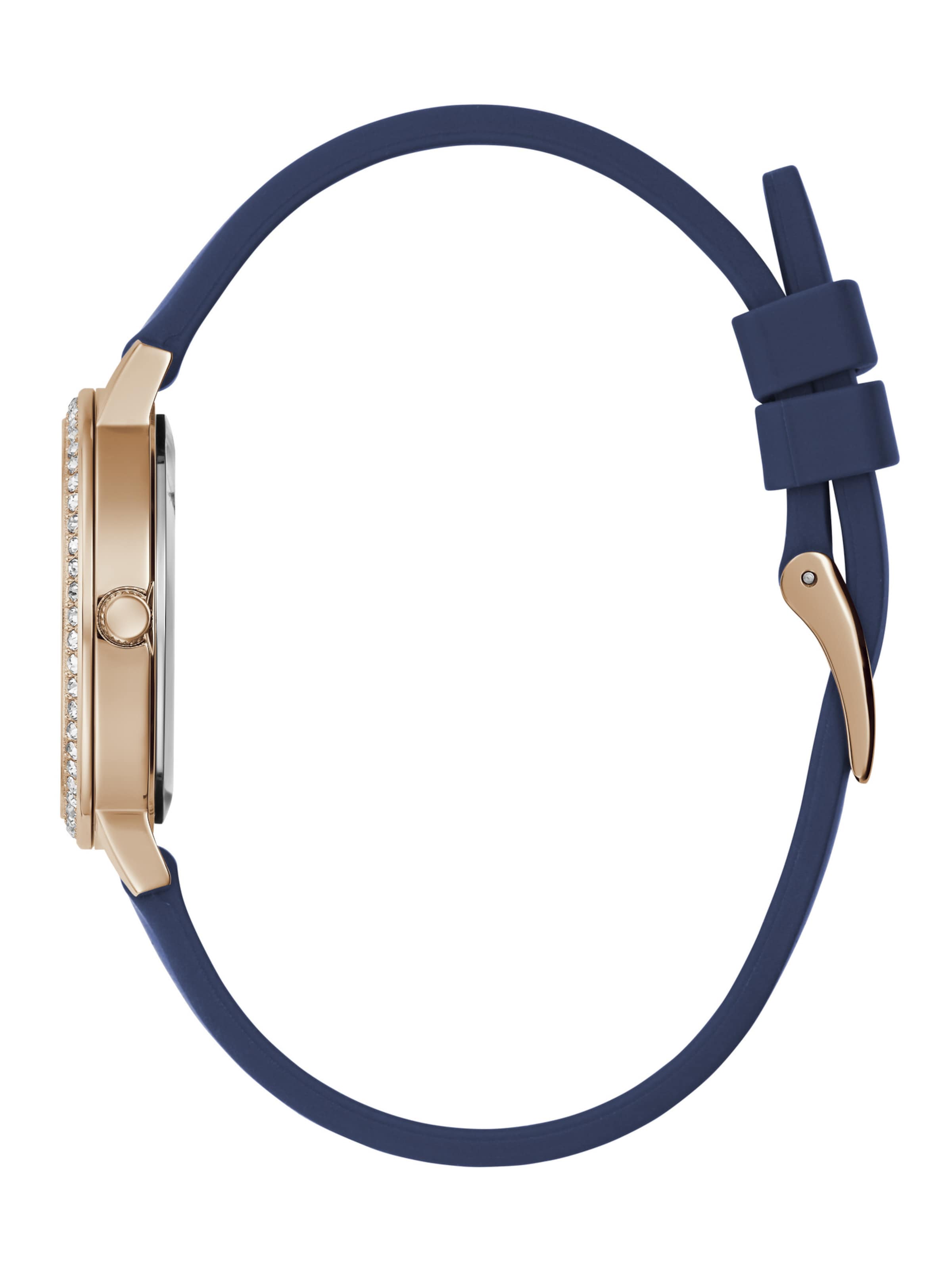 GUESS Analoguhr 'TRI LUXE' in Blau