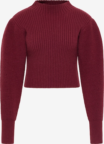 faina - Pullover em vermelho: frente