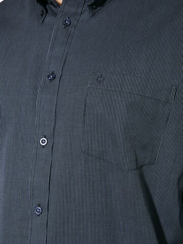 Charles Colby Comfort Fit Hemd in Blau