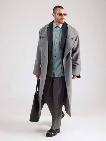 OLYMP Средняя посадка Деловая рубашка в Зеленый