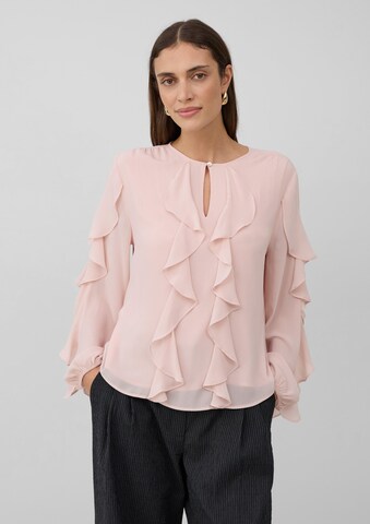 s.Oliver BLACK LABEL Blouse in Pink: front