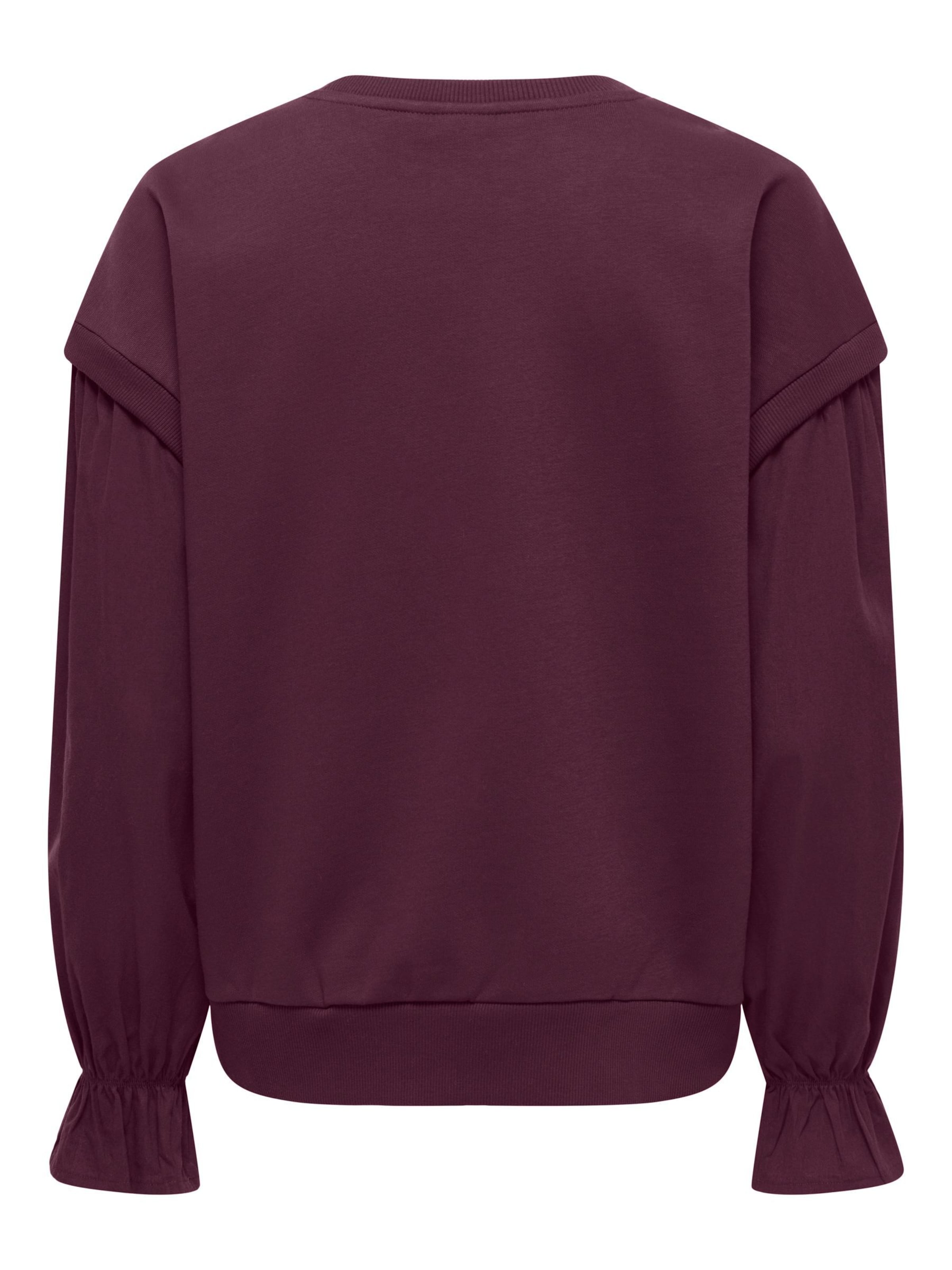 ONLY Sweatshirt 'ONLLin' in Rot