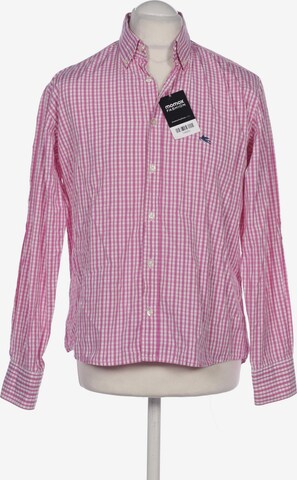 Etro Button Up Shirt in L in Pink: front