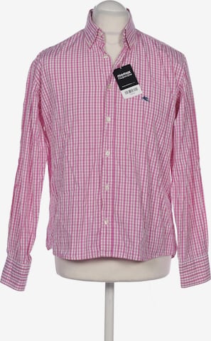Etro Button Up Shirt in L in Pink: front