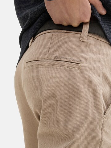 Slimfit Pantaloni chino 'Travis' di TOM TAILOR in beige