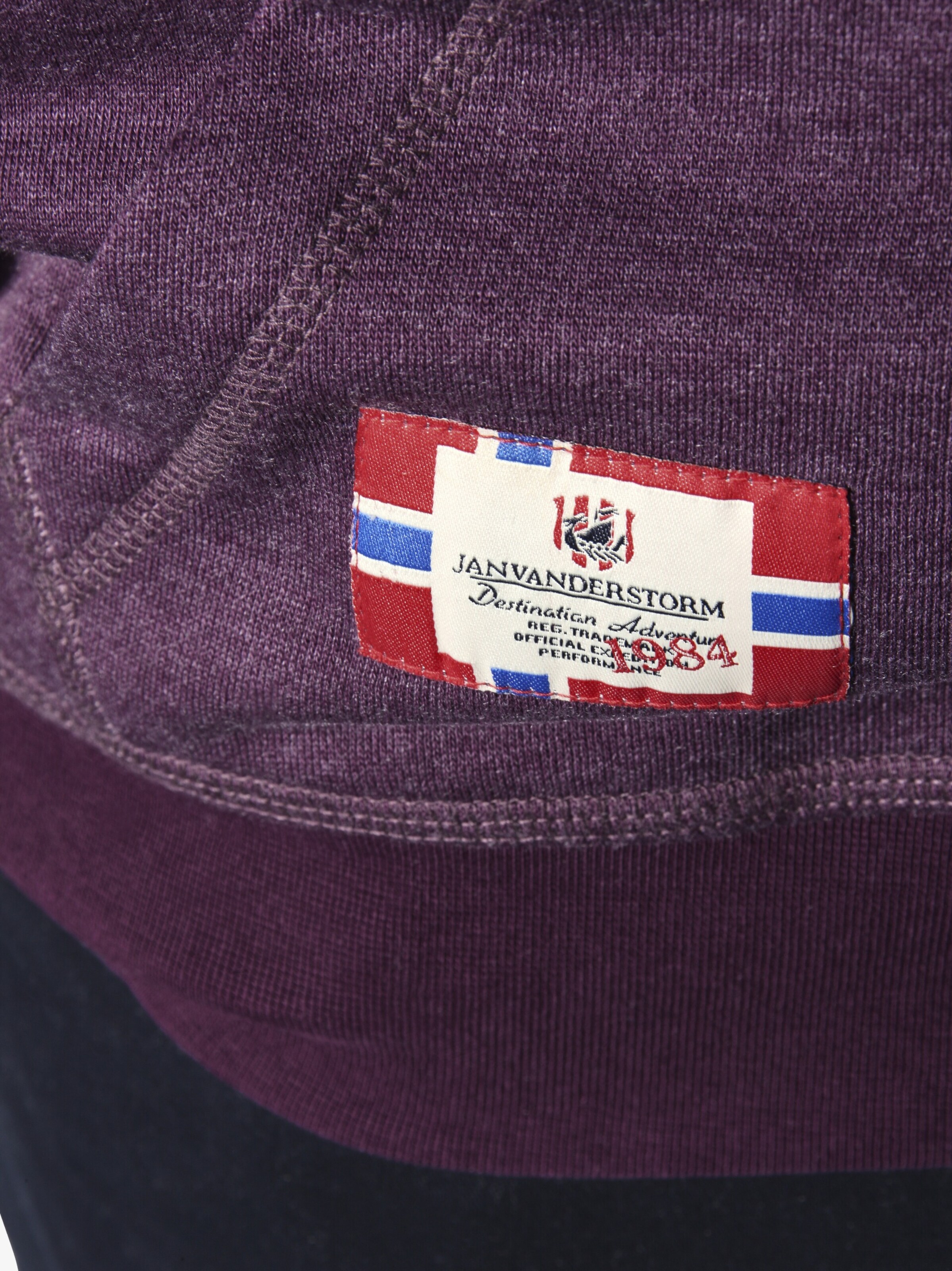 Jan Vanderstorm Sweatshirt 'Blankard' in Red