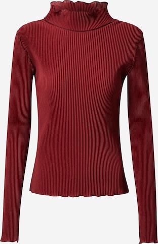 Gina Tricot - Camisa 'Alis' em vermelho: frente