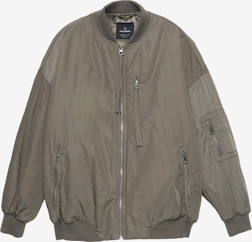 Pull&BearPrijelazna jakna - zelena boja: prednji dio