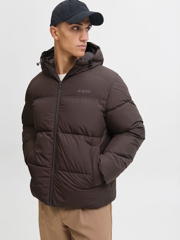 Veste d’hiver aprel en marron