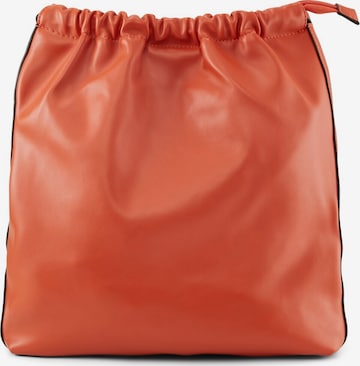 TOM TAILOR DENIM Gym Bag 'FIONA' in Orange: front