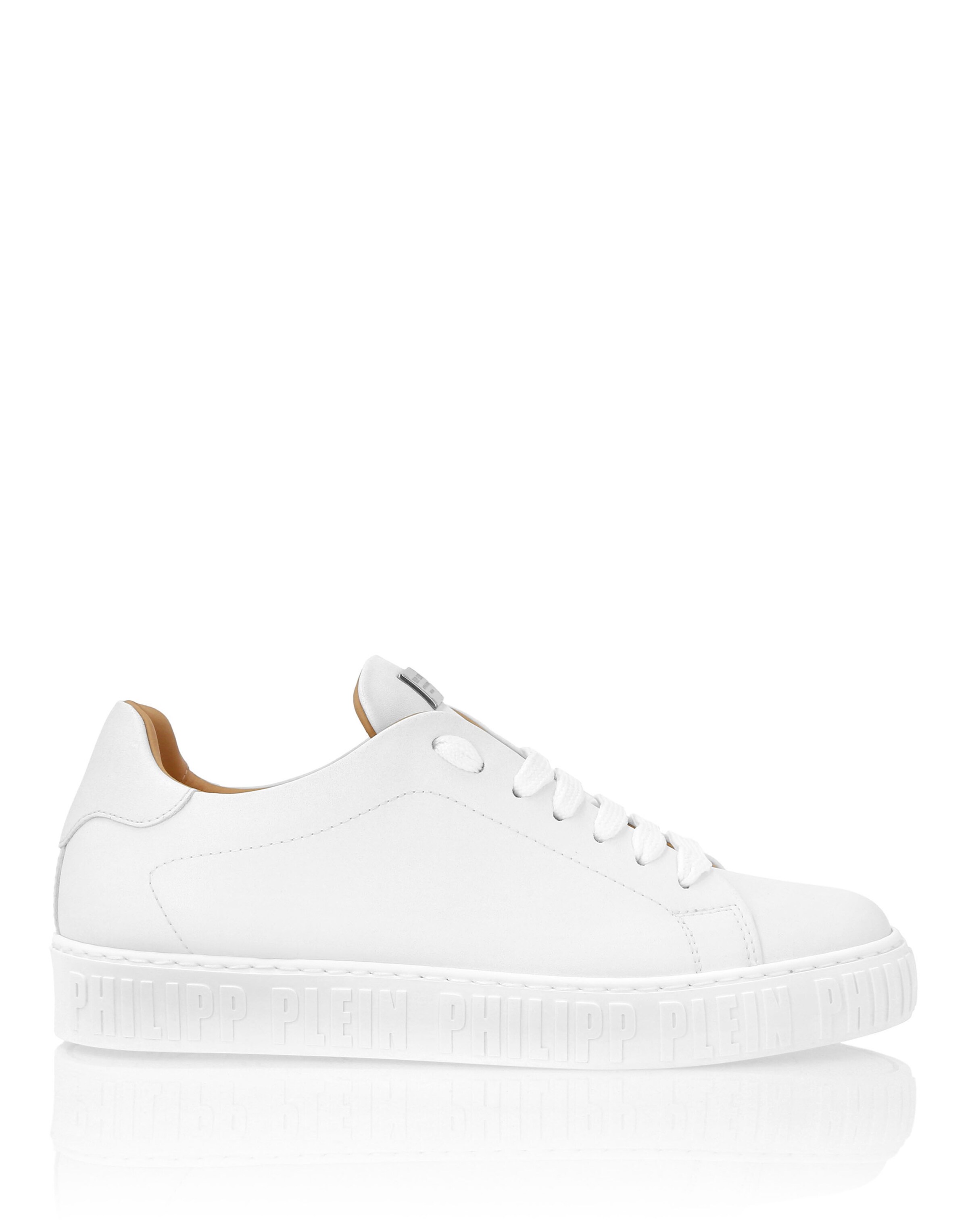 Sneaker bassa di Philipp Plein in bianco