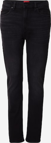 HUGO Regular Farkut '708' värissä musta: etupuoli