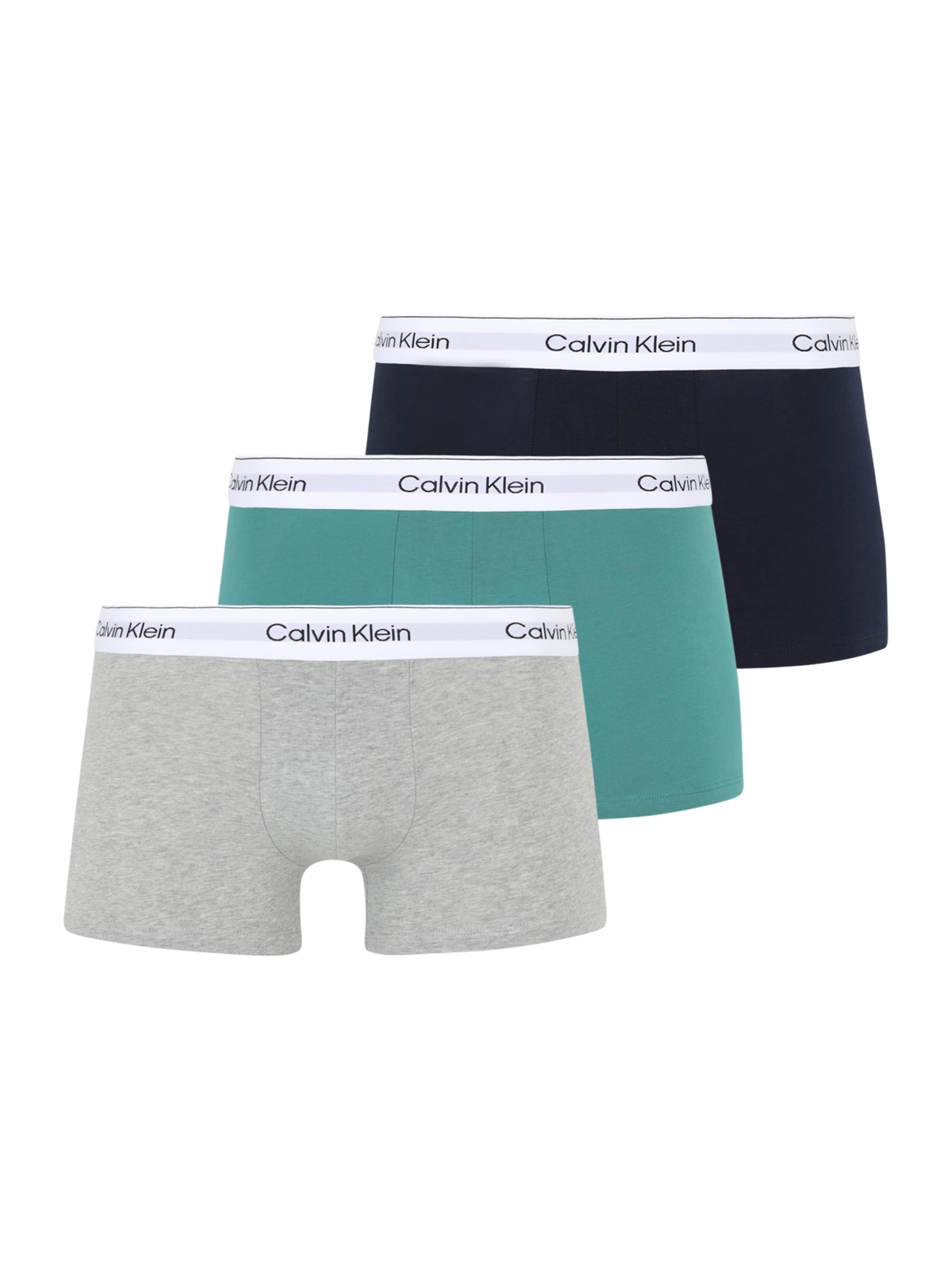 Boxeri de la Calvin Klein Underwear pe albastru: față