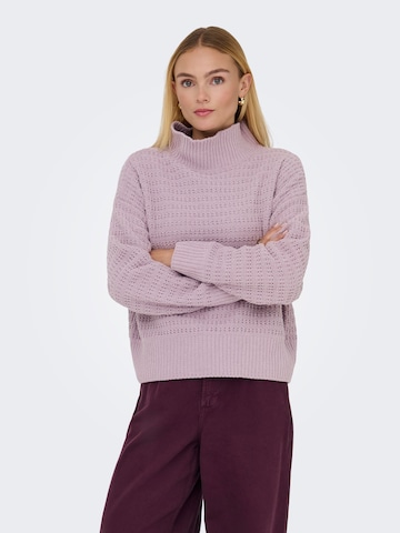 ONLY Pullover 'ONLGlobe' i pink: forside