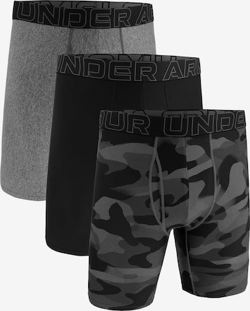 Boxers UNDER ARMOUR en gris : devant