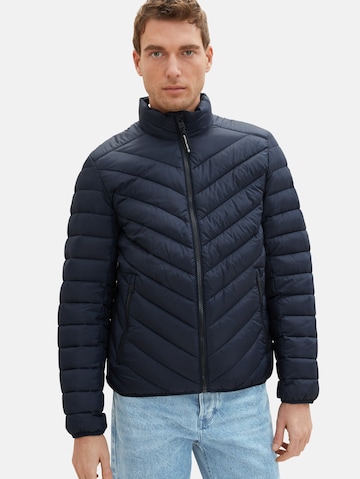 TOM TAILOR Between-Season Jacket in Blue: front