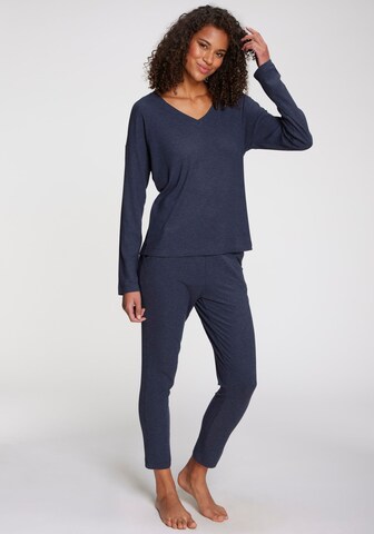 s.Oliver Pyjamahose in Blau