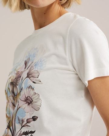 WE Fashion Футболка в Белый
