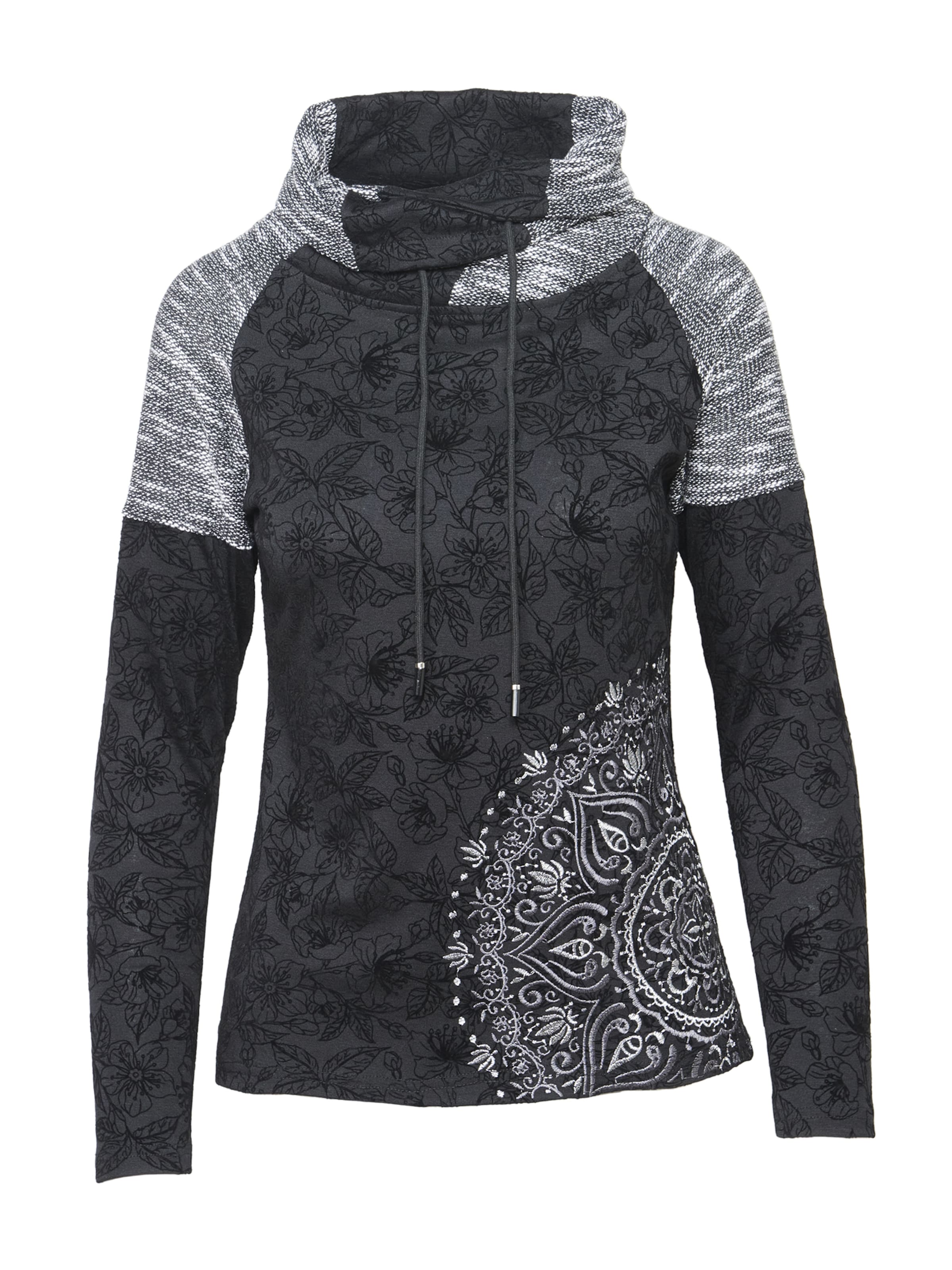 KOROSHI Tričko - šedá / černá, Produkt