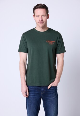 Street One MEN Shirt in Green: front