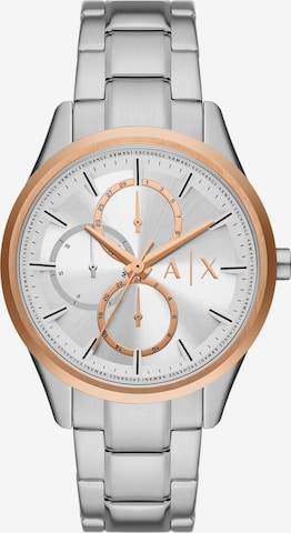 ARMANI EXCHANGE Analoog horloge in Zilver: voorkant