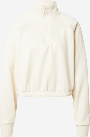 ADIDAS PERFORMANCE Sportsweatshirt in Weiß: predná strana