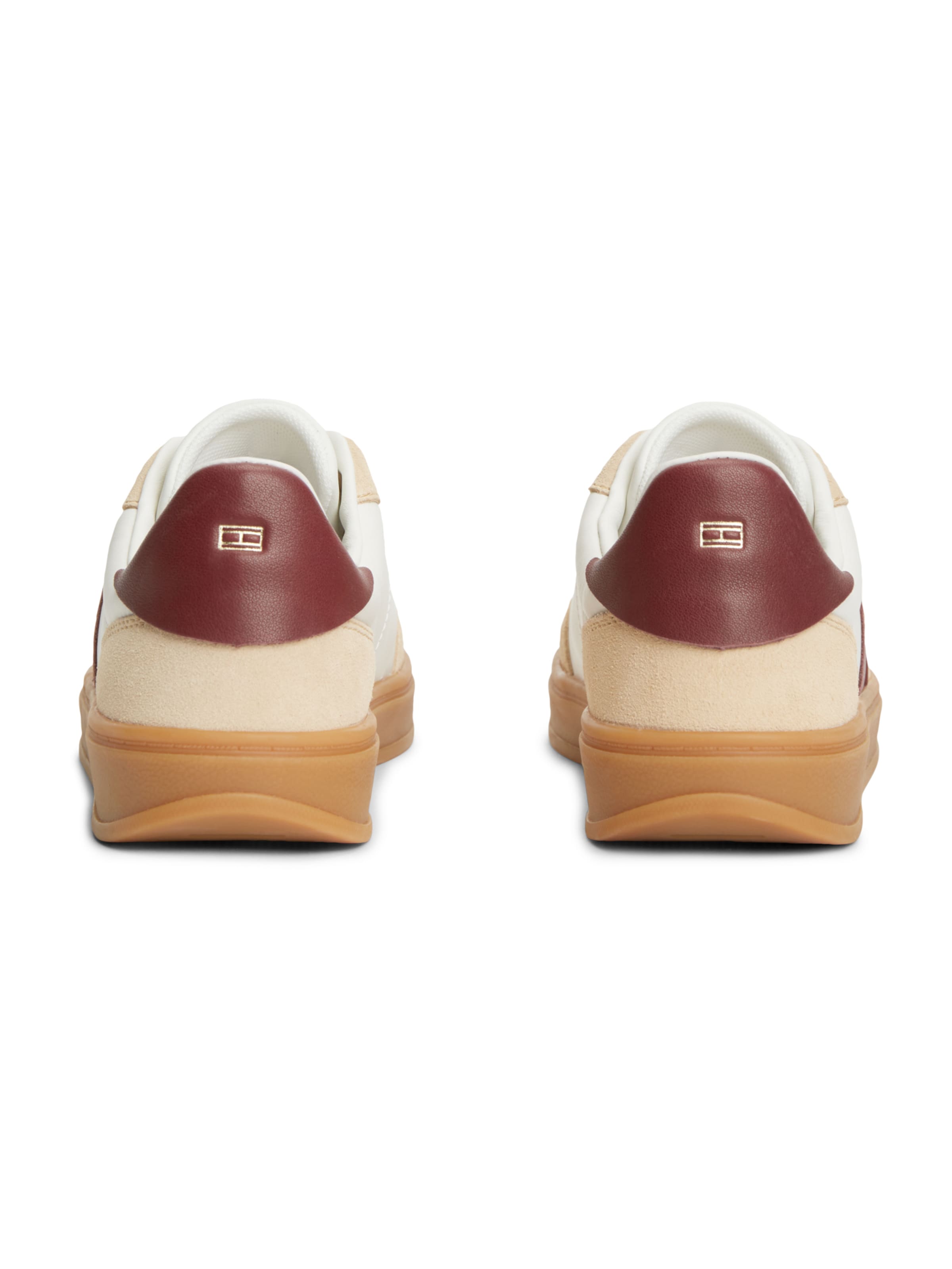 TOMMY HILFIGER Rövid szárú sportcipők 'PREMIUM HERITAGE' - piros